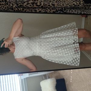 White summer dress, Size M